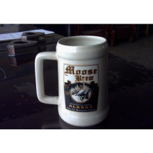 custom printing ceramic Beer Stein with Lid